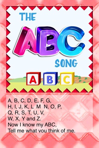 Kids Song 1 - English Kids Songs with Lyrics screenshot 3