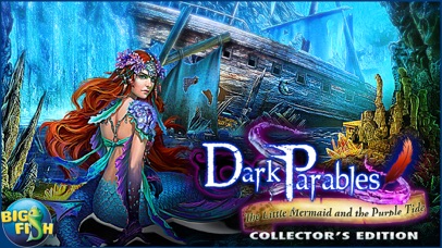 Dark Parables: The Little Mermaid and the Purple Tide - A Magical Hidden Objects Game (Full) Screenshot 5