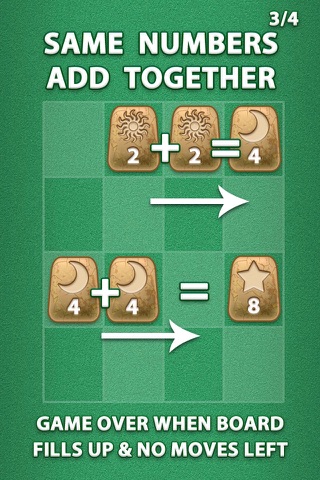 2048 Aztec Rune Stones Mini Puzzles screenshot 3