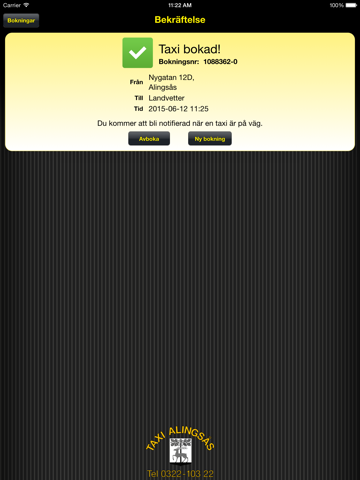 Screenshot #6 pour Taxi Alingsås
