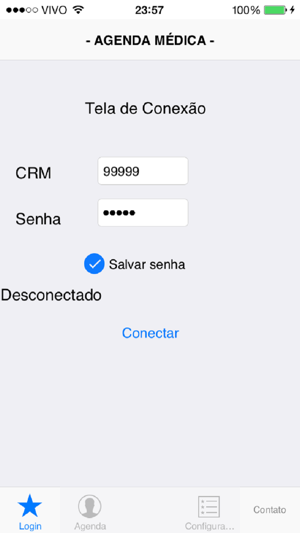 Agenda do médico