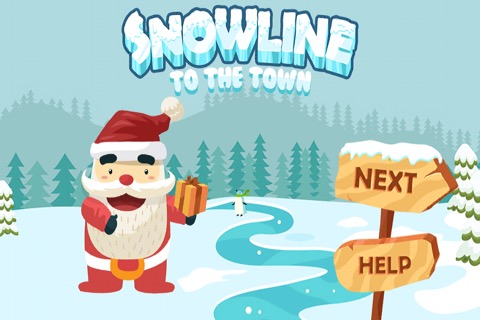 Snow Line Puzzle:サンタクロース クリスマス ゲーム 子供のための に ノエル イブのおすすめ画像1
