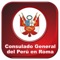 El Consulado General del Perú en Roma se complace en darles las bienvenidas a la nuestra APP oficial