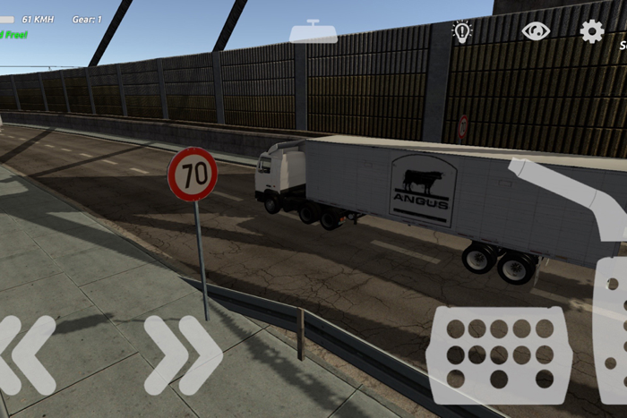 TIR Simulation and Race 3D  City highway