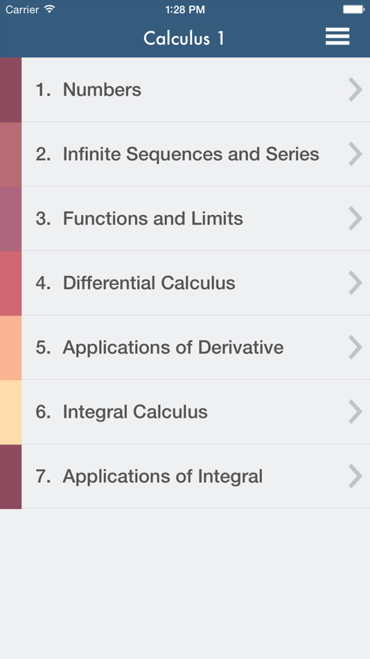 #1. Calculus 1 (iOS) 由: developWay CJSC