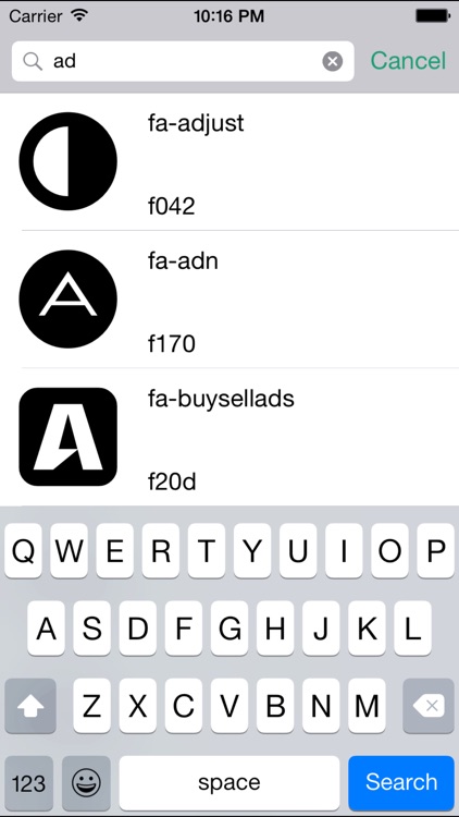 Font Awesome Cheat Sheet screenshot-3