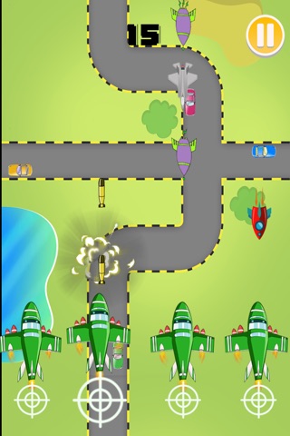 War Plane Air Shooting Combat Pro - best gun shooting arcade game screenshot 2