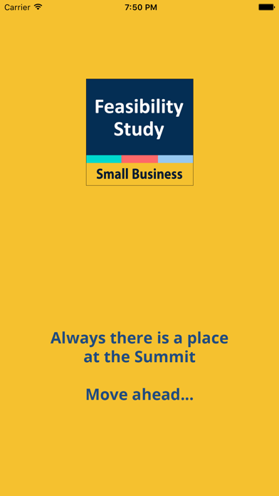 Screenshot #1 pour Feasibility Study Small Business