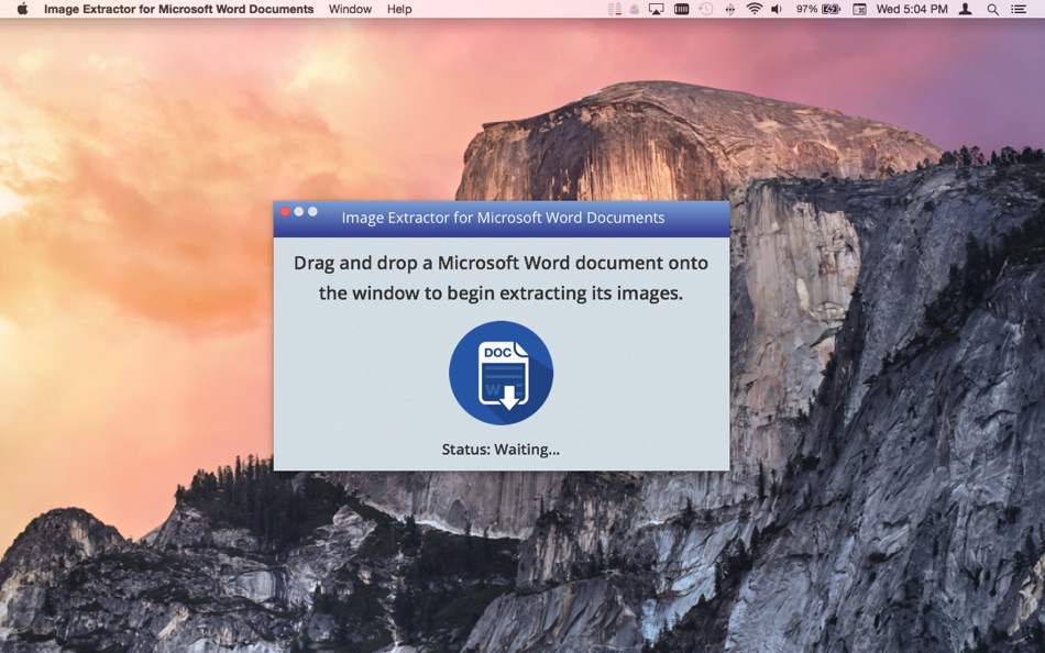 Image Extractor for Microsoft Word Documents - 1.0 - (macOS)