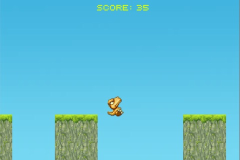 Baby Dinosaur Running Hill screenshot 2