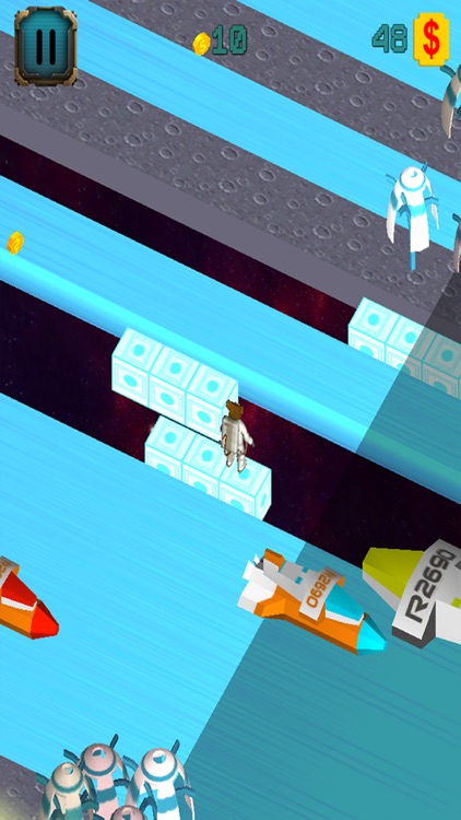 Crossy Space Monkey screenshot-3