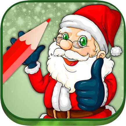 Santa Claus coloring pages xmas - Drawings to colour on christmas for kids 2 - 8 years old Cheats