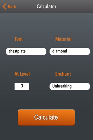 Pro Mine Enchantment Calculator screenshot 2