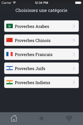 Proverbes : Français, Chinois, Arabes, Juifs, Indiens screenshot 4