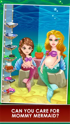 Game screenshot Mermaid Mommy's New Born Baby Doctor - my newborn salon & make-up games for kids 2 hack