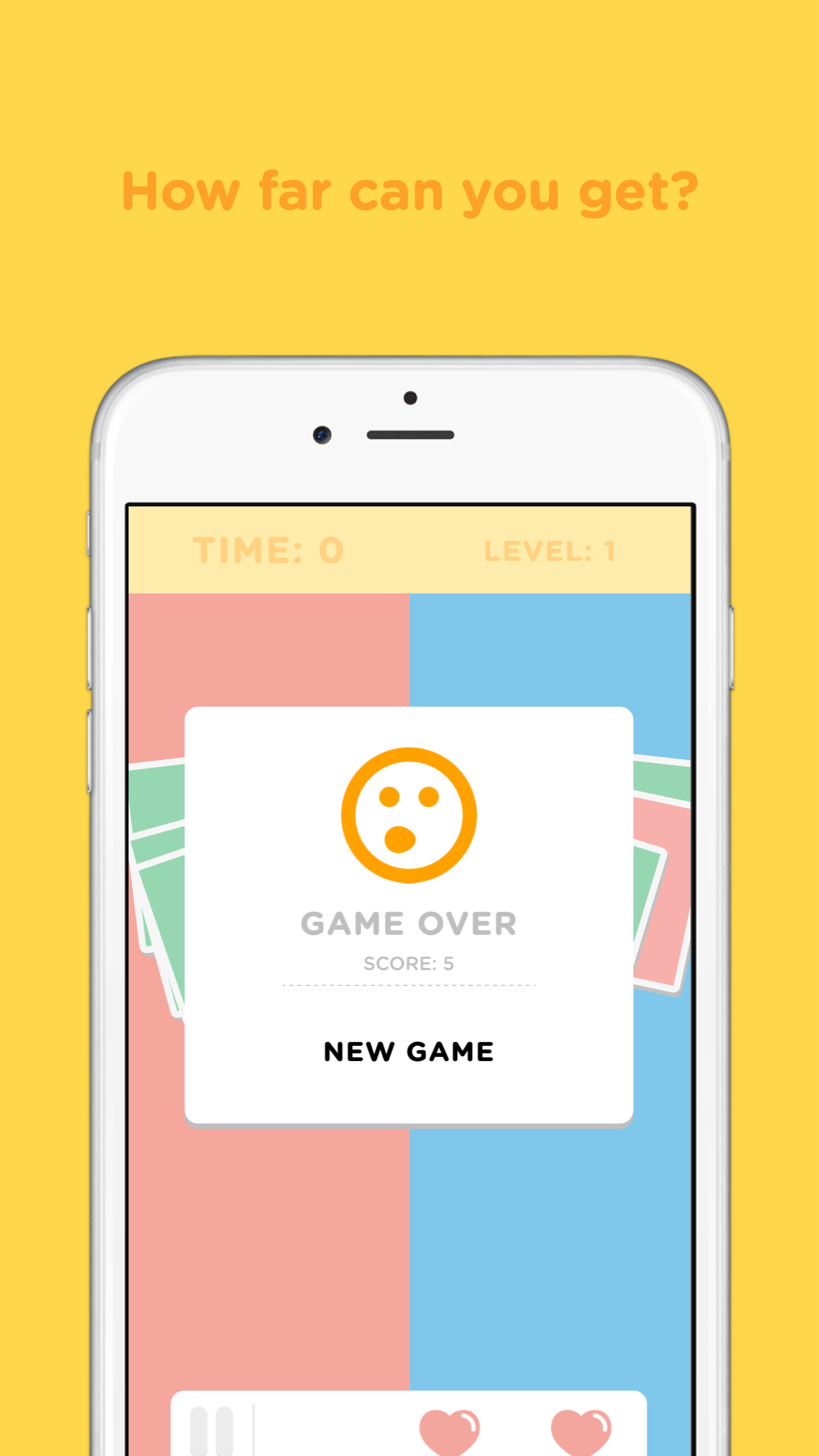 OddSwipe - A minimalistic fast paced logical game where quick thinking is key!