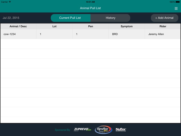 Cattle Treatment Manager - Hospital Manager