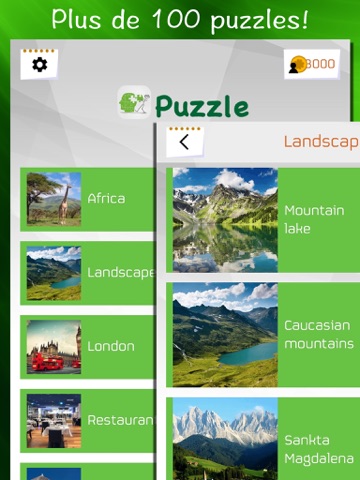 Screenshot #6 pour 100 Puzzles
