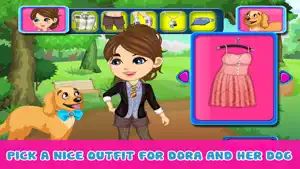 Dora and her Dog – Dress up and make up game for kids who love dog games screenshot #4 for iPhone