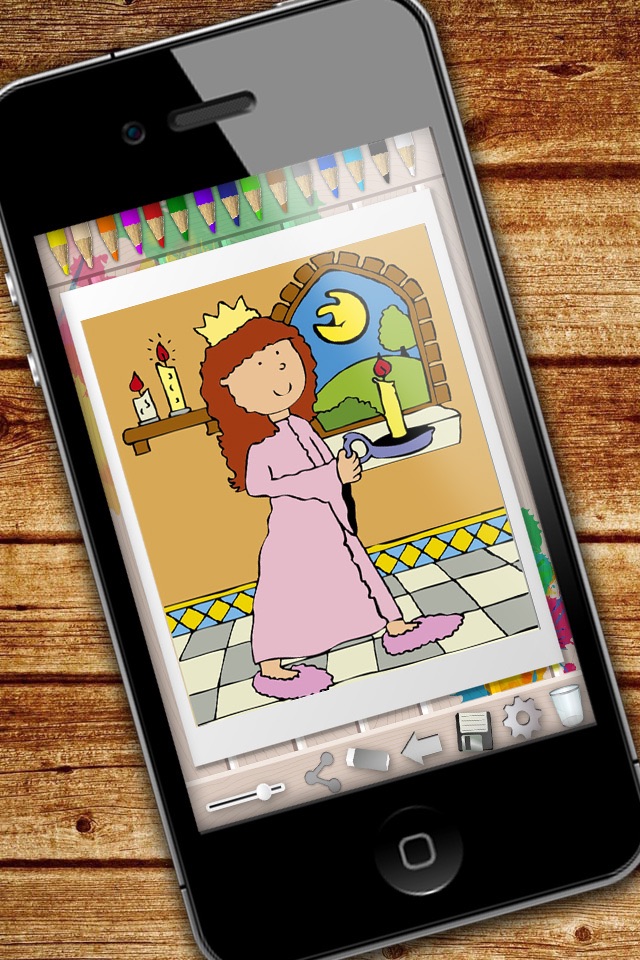 Princesses Coloring Book - color and paint the princess screenshot 4