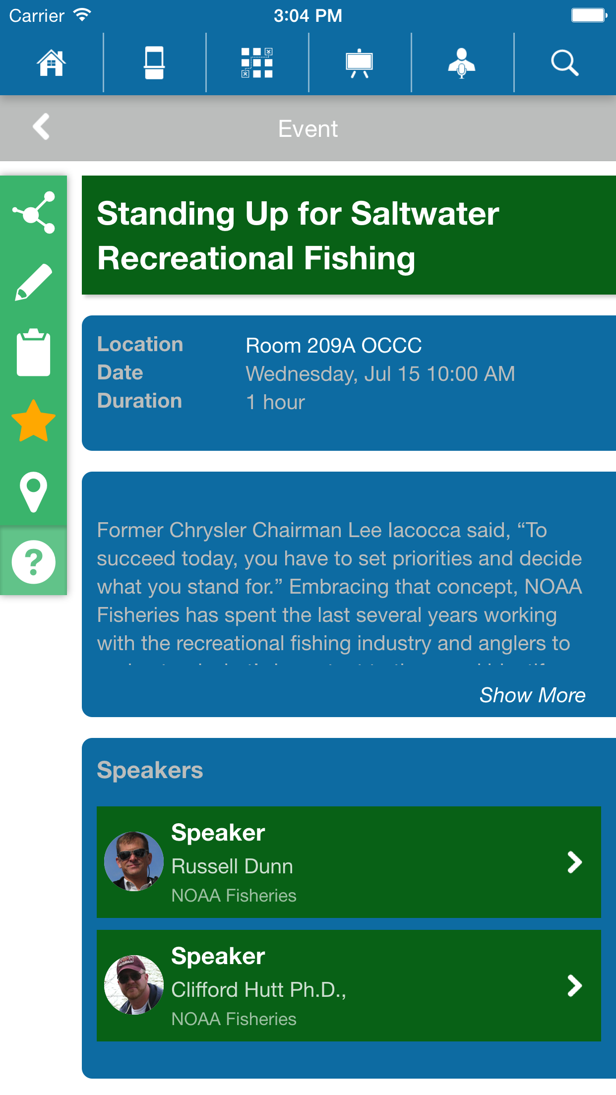ICAST Fishing screenshot 3
