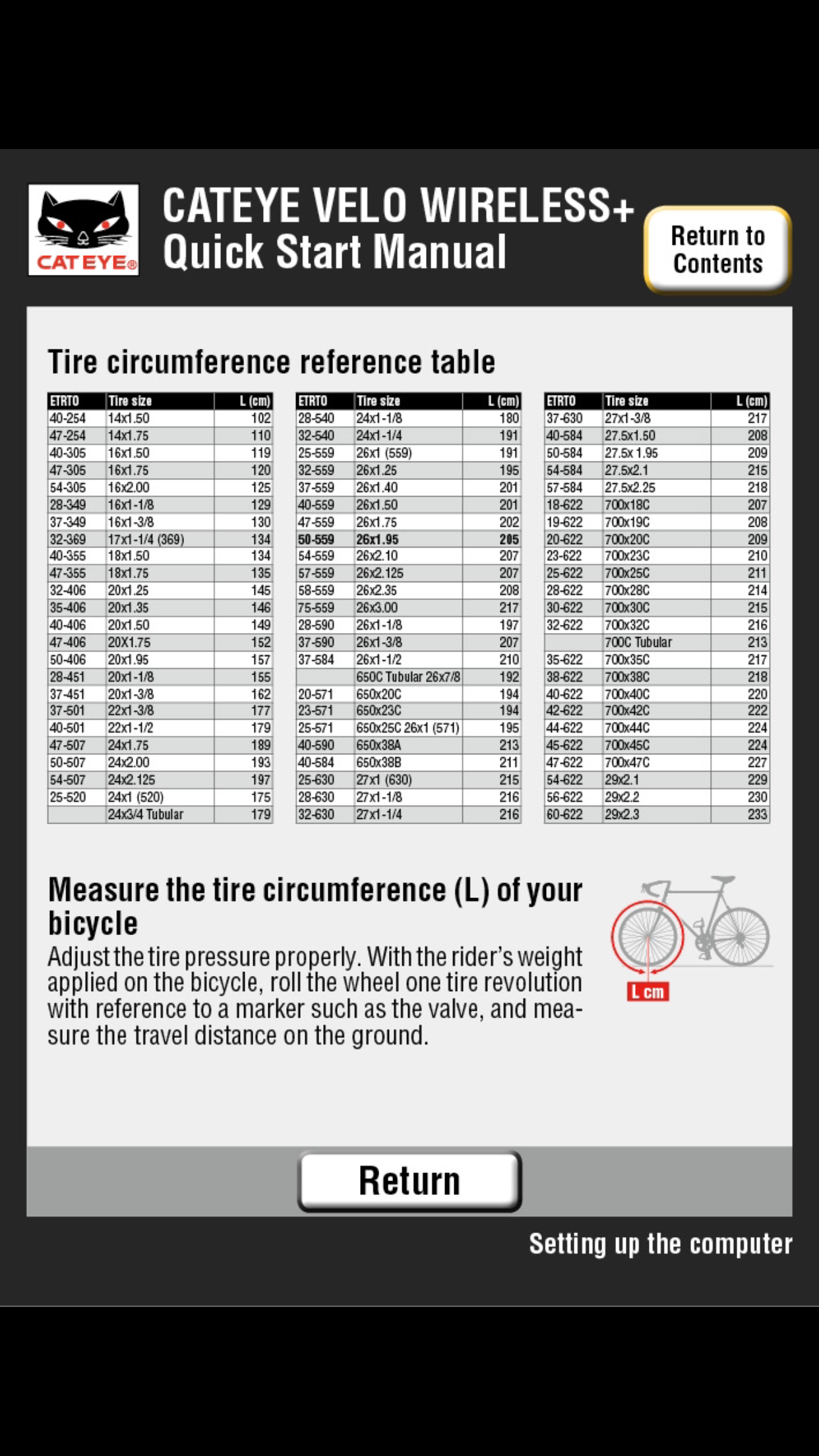 CatEye VELO Wireless+ Quick Start