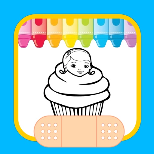 Kids Learn Coloring Game Doc Mcstuffins Edition ( Unofficial Fans App ) iOS App
