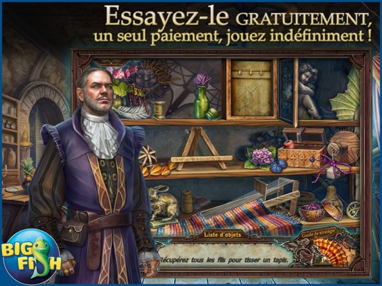 Screenshot #4 pour Grim Facade: l'Artiste et l'Imposteur HD - Objets cachés, mystères, puzzles, réflexion et aventure