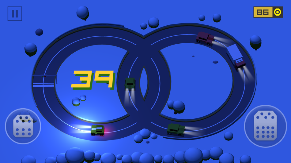 #3. Loop Drive : Crash Race (iOS) Podle: Gameguru
