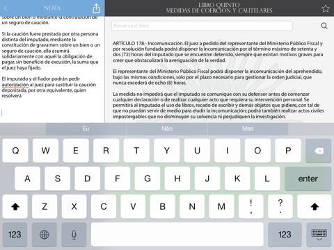 Screenshot #6 pour Legislación de Argentina