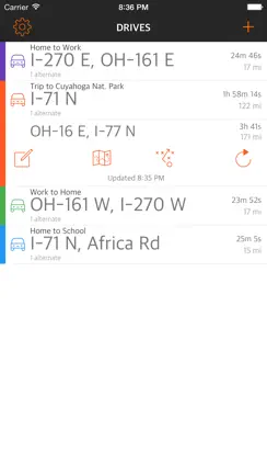 Easy Drive - Fastest Route for your Commute iPhone image 1