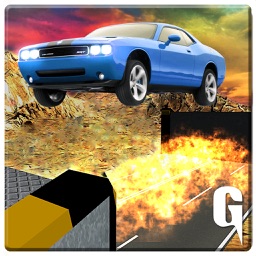 Car Stunts 3D Simulator - Extreme jet speed crazy sports driving game