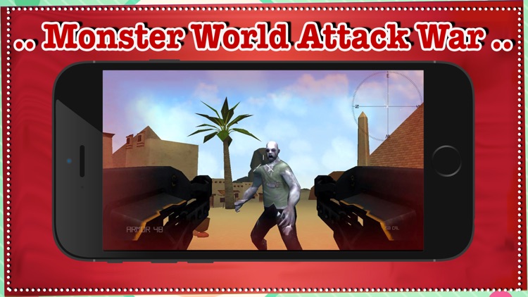Monster World Attack War - free game first most fun for person