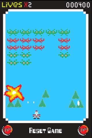 Santa Invaders! screenshot 2