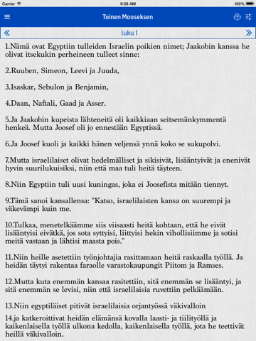Screenshot #5 pour finnish bible free