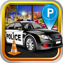 Police Emergency Car Parking Simulator - 3D Bus Driving Test & Truck Park Racing Games app icon