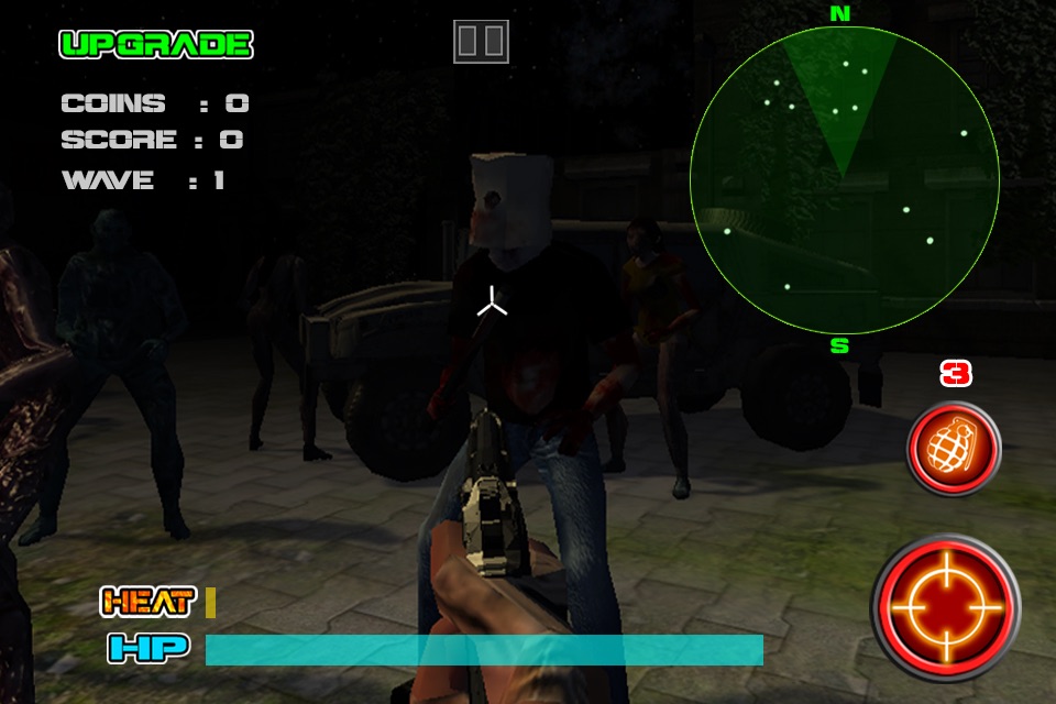 3D Zombie Killer (17+) - The Walking Night Of Terror Assault Force Edition screenshot 2