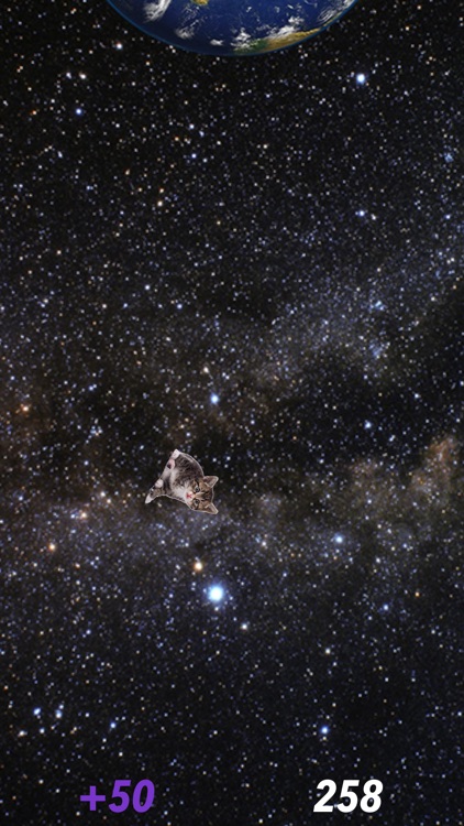 Space Kitties - funny game that makes you save kittens by tapping