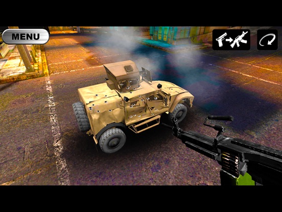 Screenshot #4 pour Simulator Shoot Car