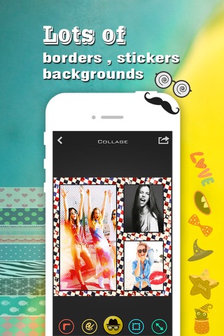Cartoon Sticker Pro - Photo Editor to add pencil portrait effects & colorful messages on pic screenshot 2