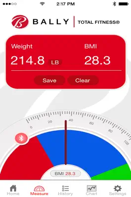 Game screenshot Bally Total Fitness BLS-7361 Bluetooth Bathroom Scale mod apk