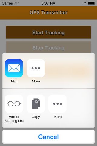 GPSTransmitter screenshot 4