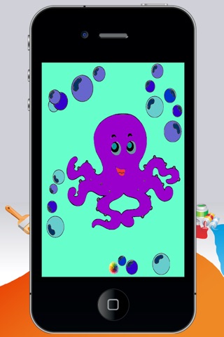 Coloring Book Sea Animals screenshot 4