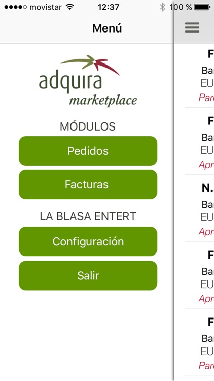 Adquira Marketplace Mobile