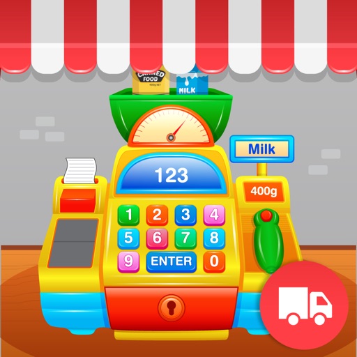 My First Cash Register Free - Store Shopping Pretend Play for Toddlers and Kids