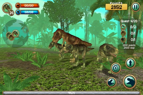 Tyrannosaurus Rex Sim 3D screenshot 2