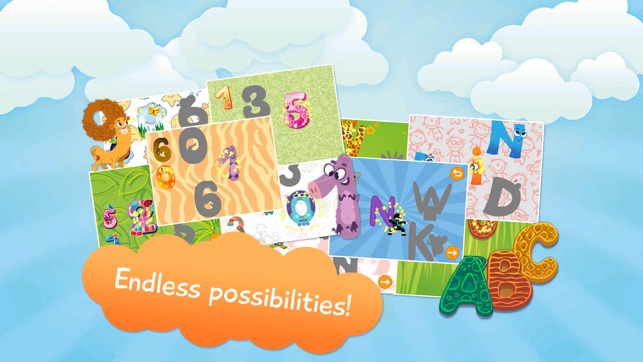 Kids & Toddlers Letters and Numbers Learning Free(圖1)-速報App