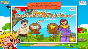 Kisah Putri Rainun dan Rajo Mudo - Cerita Anak Interaktif screenshot #1 for iPhone