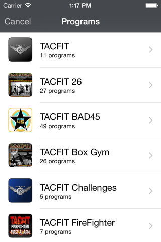 TACFIT Trainer screenshot 3