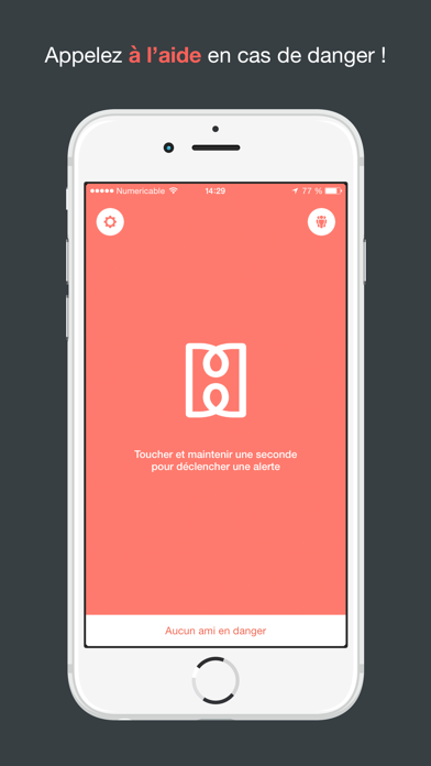 Screenshot #1 pour Help - Appelez à l'aide en cas de danger !